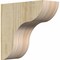 Ekena Millwork Carmel Rough Sawn Corbel, Douglas Fir, 4"W x 10"D x 10"H COR04X10X10CAR00RDF - alternate 1